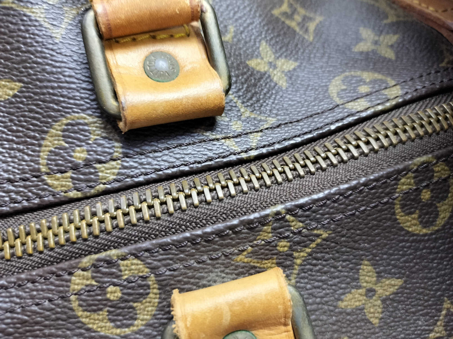 LOUIS VUITTON Monogram Keepall 45 Boston Bag
