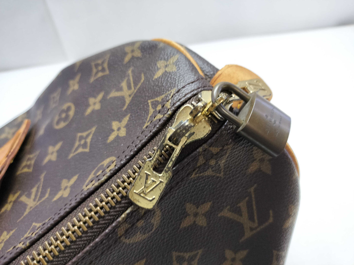 LOUIS VUITTON Monogram Keepall 45 Boston Bag