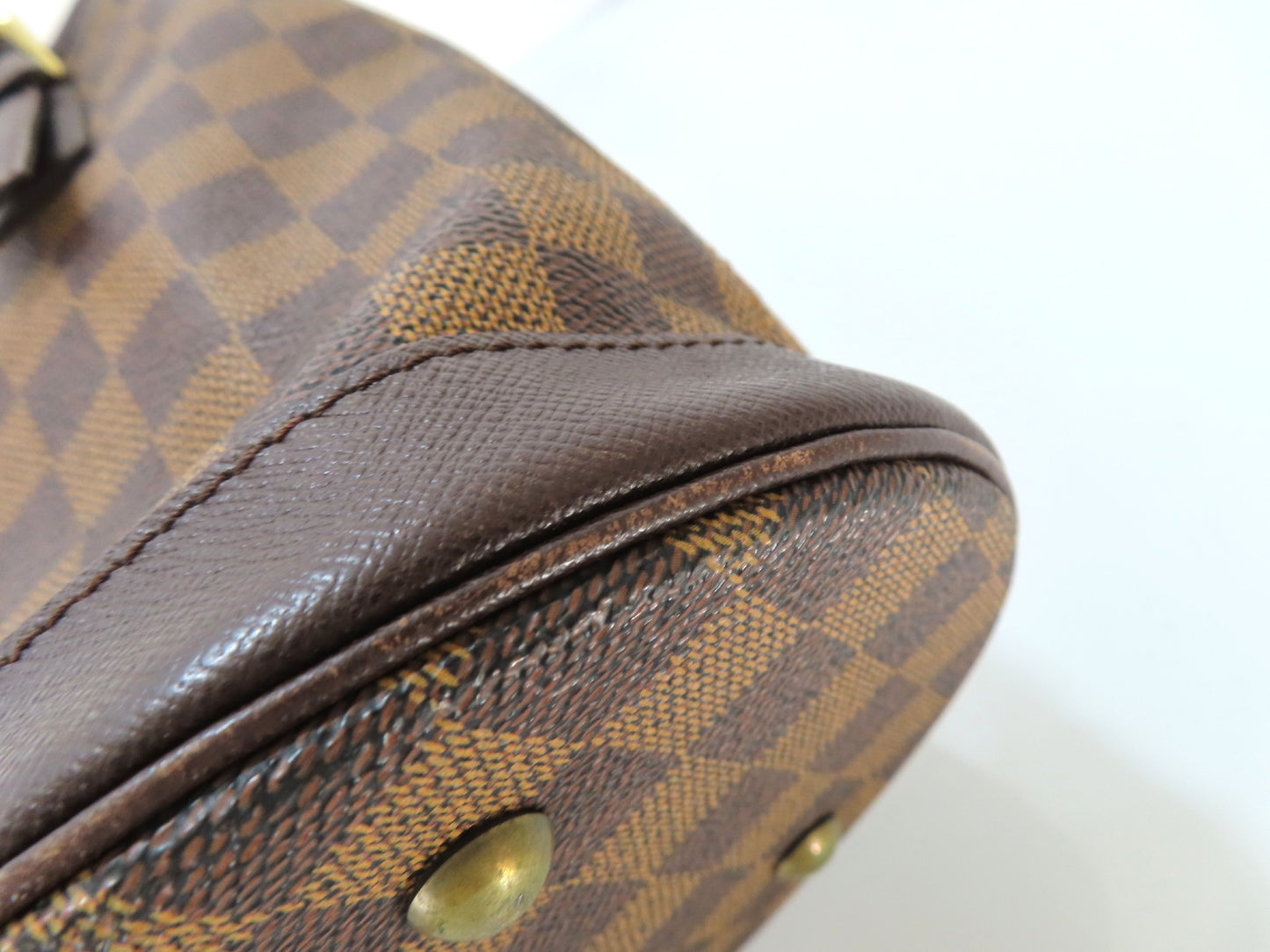 LOUIS VUITTON Damier Mare N42240 Tote Bag with Pouch
