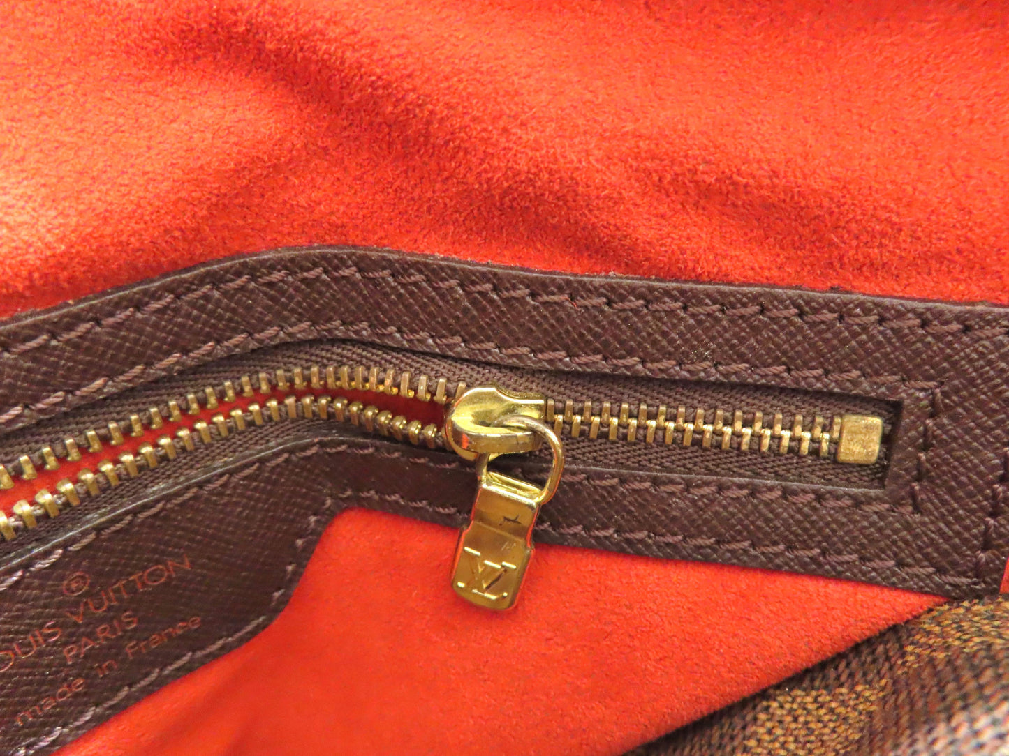 LOUIS VUITTON Damier Mare N42240 Tote Bag with Pouch