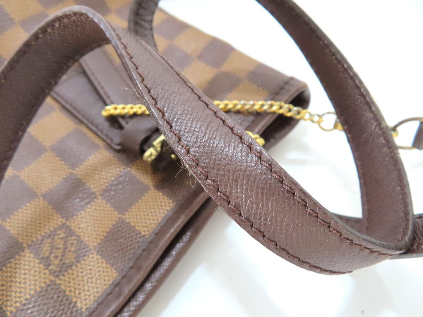 LOUIS VUITTON Damier Mare N42240 Tote Bag with Pouch