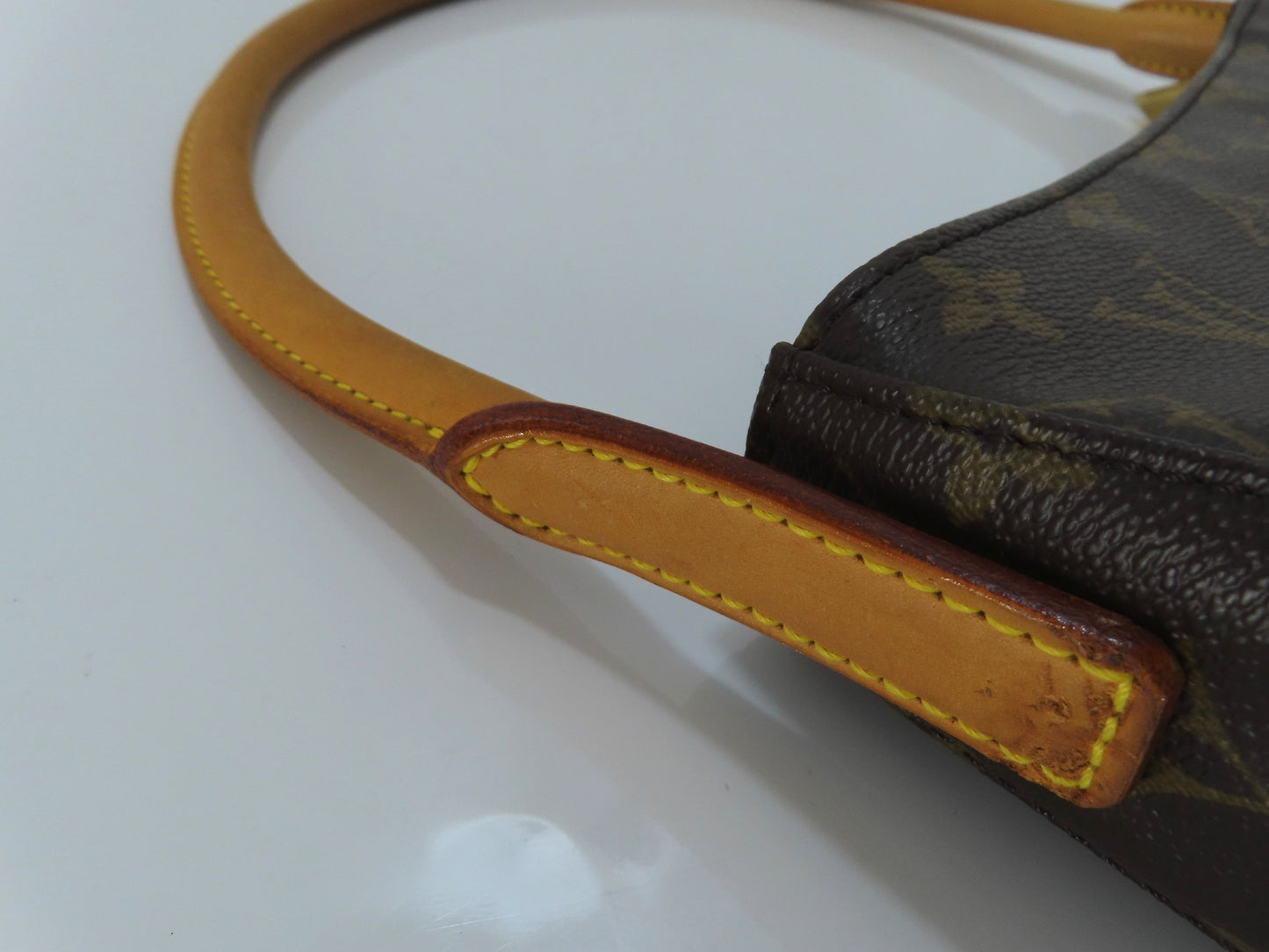 LOUIS VUITTON Monogram Looping MM M51146 Shoulder Bag/Handbag