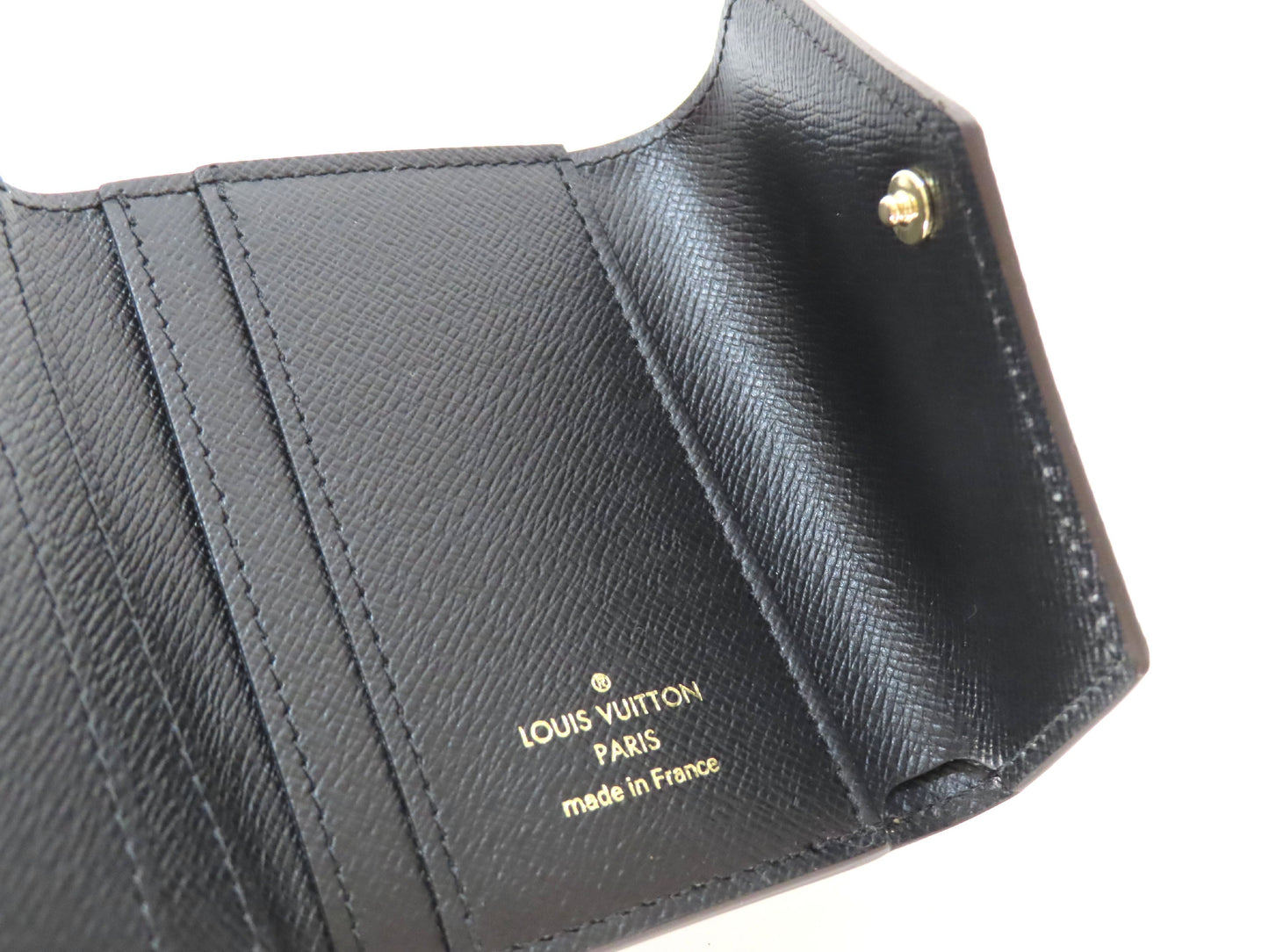 LOUIS VUITTON Monogram Giant Reverse Portefeuille Zoe M80725 RFID Wallet