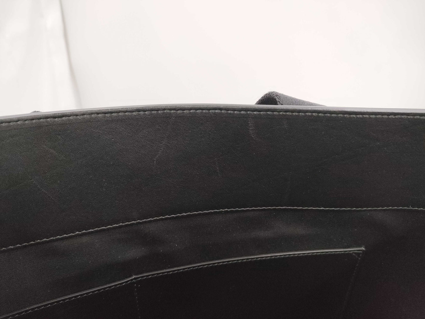 BVLGARI Hiroshi Fujiwara Fragment Collaboration Leather 2-Way Tote Bag
