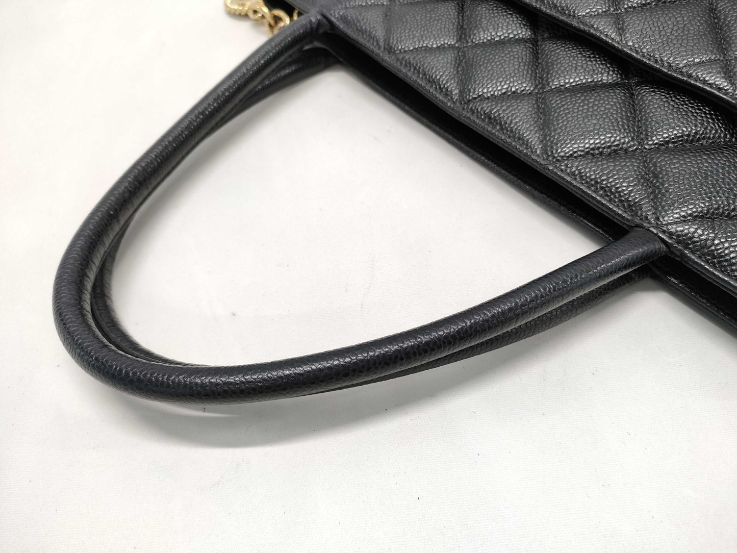 CHANEL Caviar Leather Reproduction Tote Bag with GD Hardware