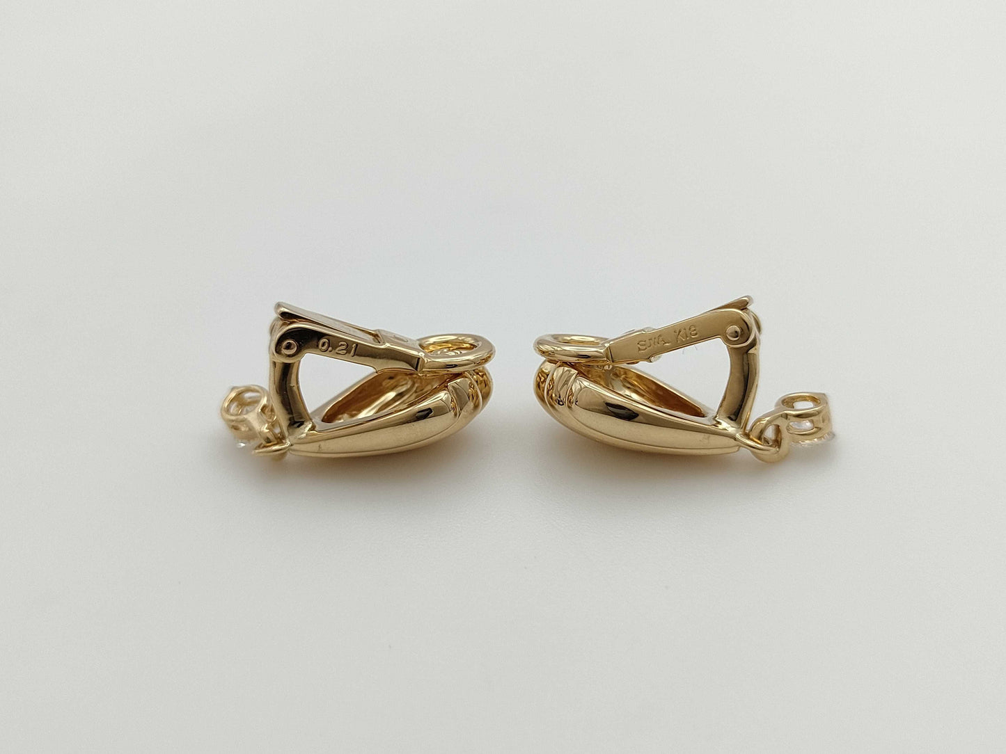 SUWA D0.21/0.21ct K18 9.3g Earrings