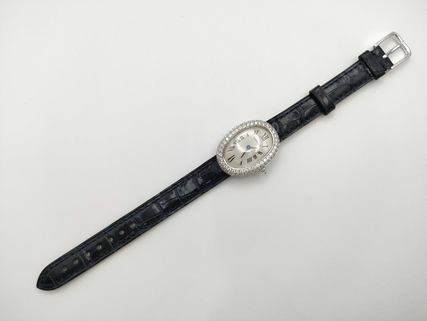 Cartier Baignoire W15133L2 1955 195883CD K18WG Women's Watch