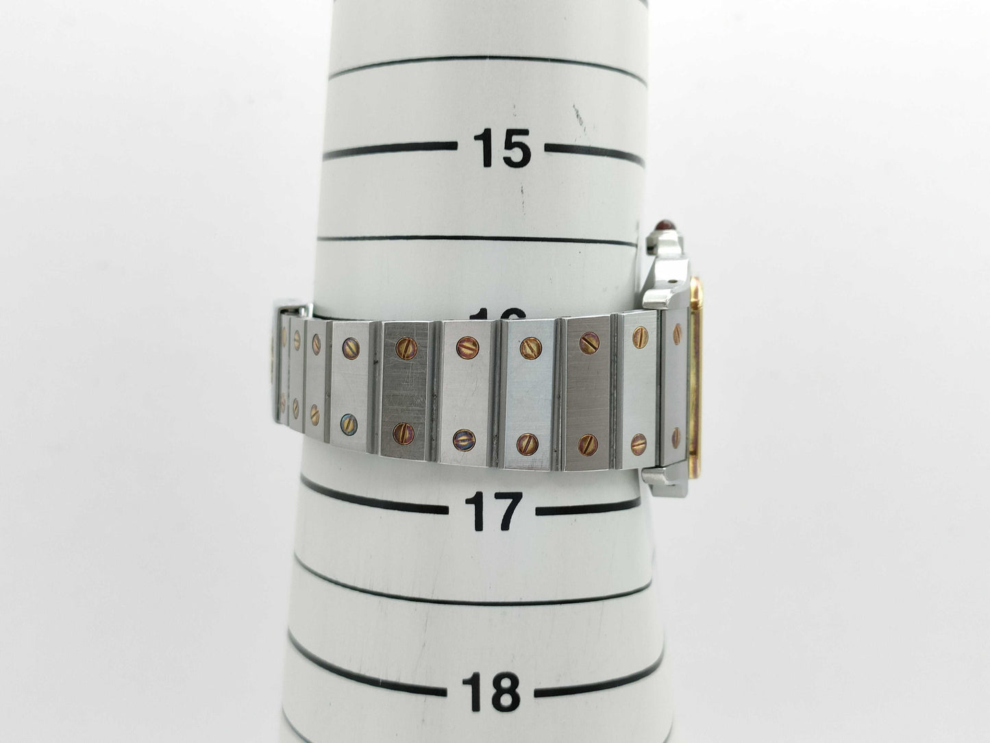 Cartier Santos Galbe LM 2961 52173 Bordeaux Dial Automatic Women's Watch