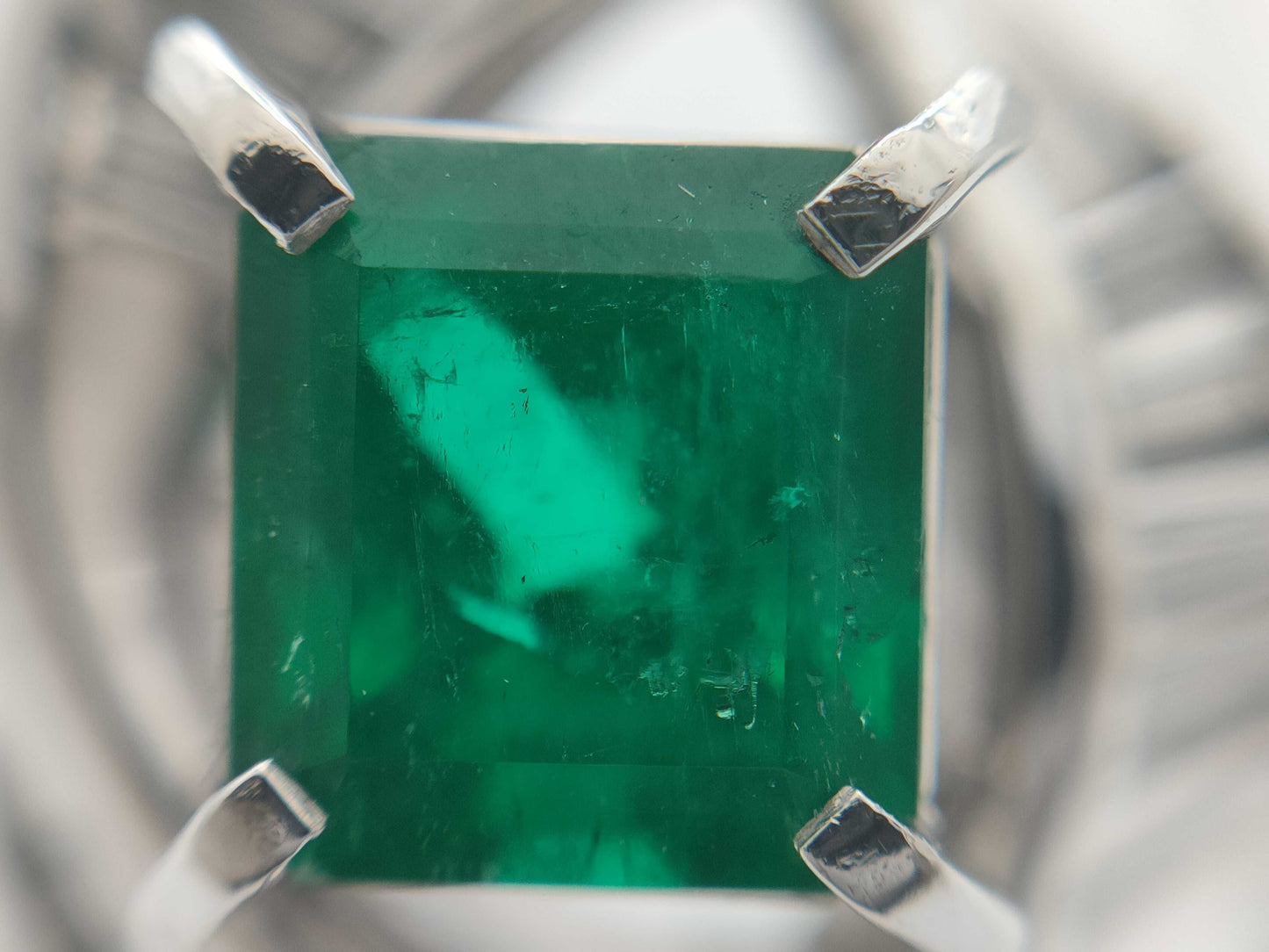 E1.03ct D0.63ct PT900 12.0g Ring