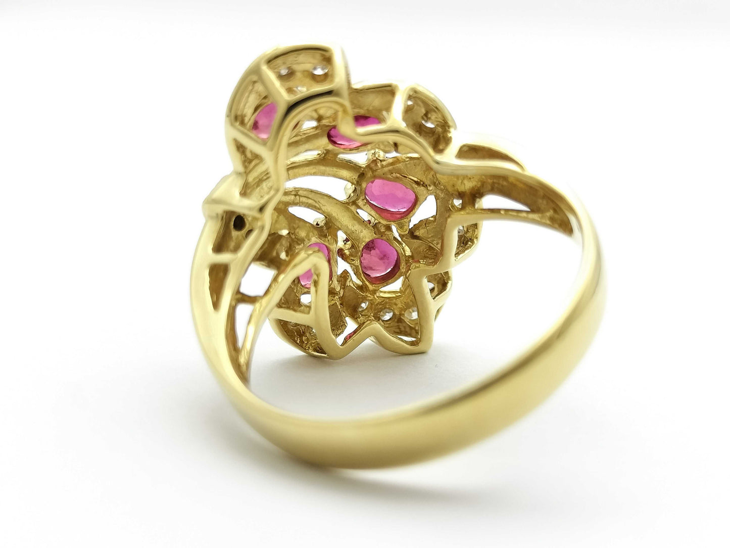 R1.20ct D0.10ct K18 5.3g Ring