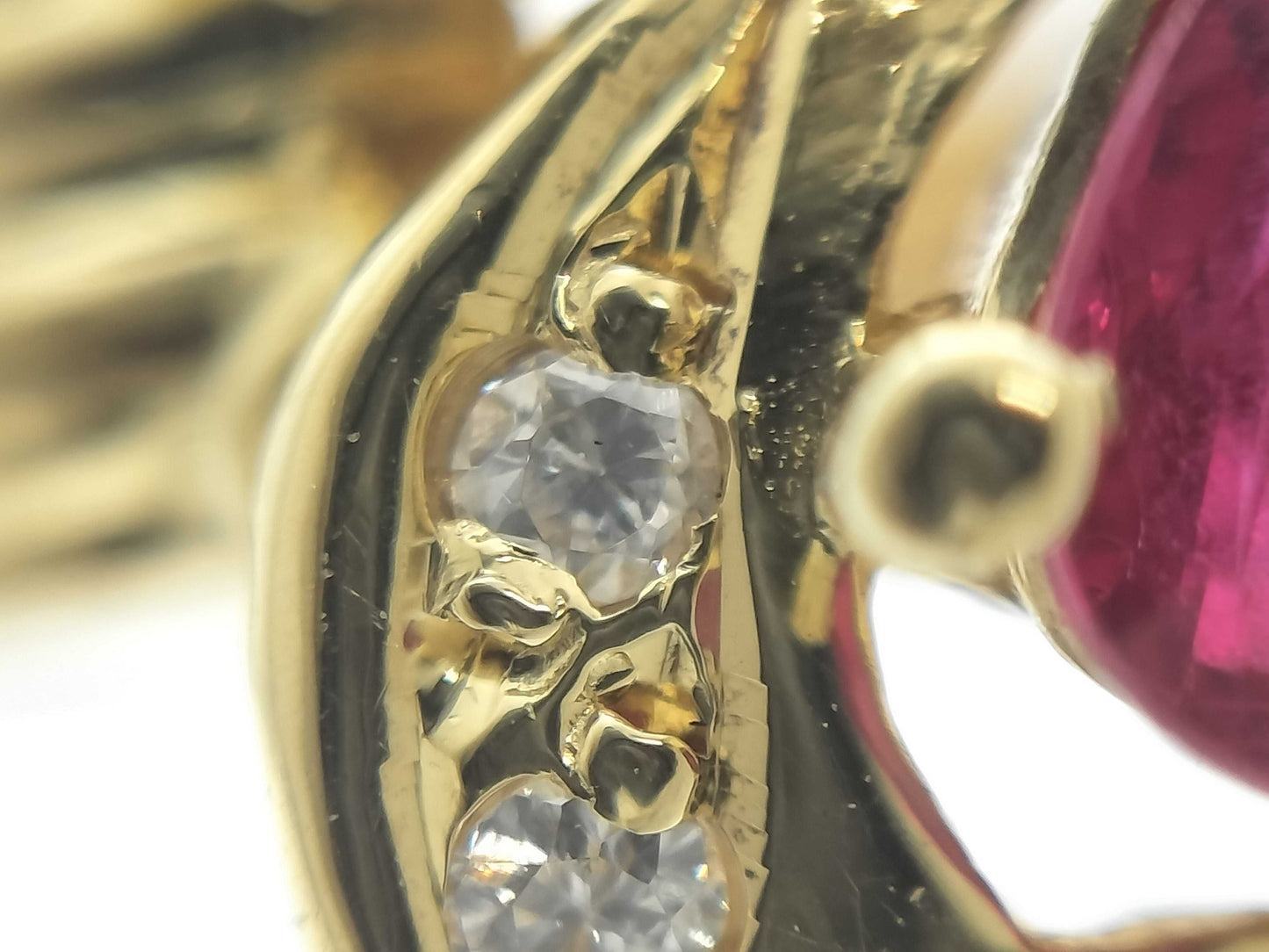 R1.20ct D0.10ct K18 5.3g Ring