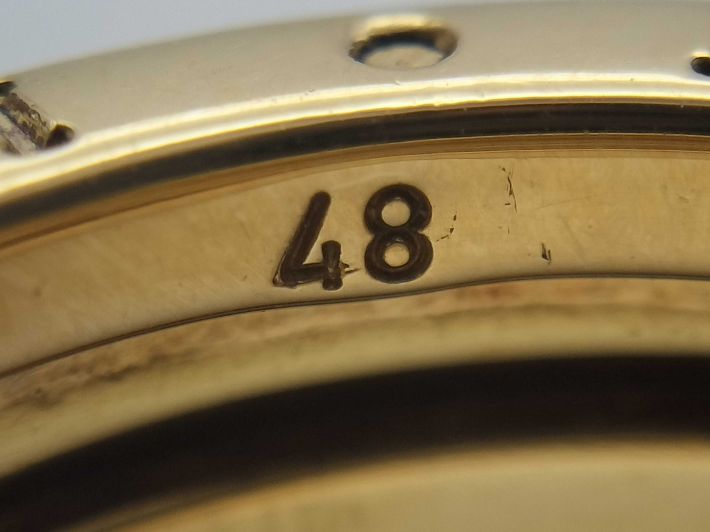 BVLGARI B.zero #48 YG 750 7.8g Ring