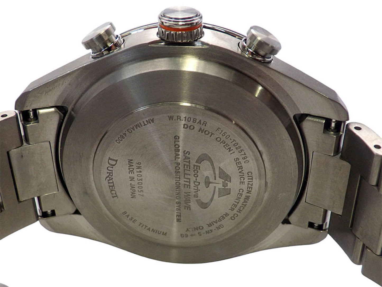 CITIZEN Satellite Wave F150-T025790 Titanium Eco-Drive GPS Satellite Radio Wave 9N1030057 Men's Watch