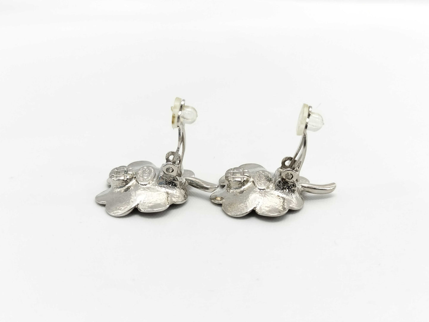 CHANEL Coco Mark Clover 04P Earrings