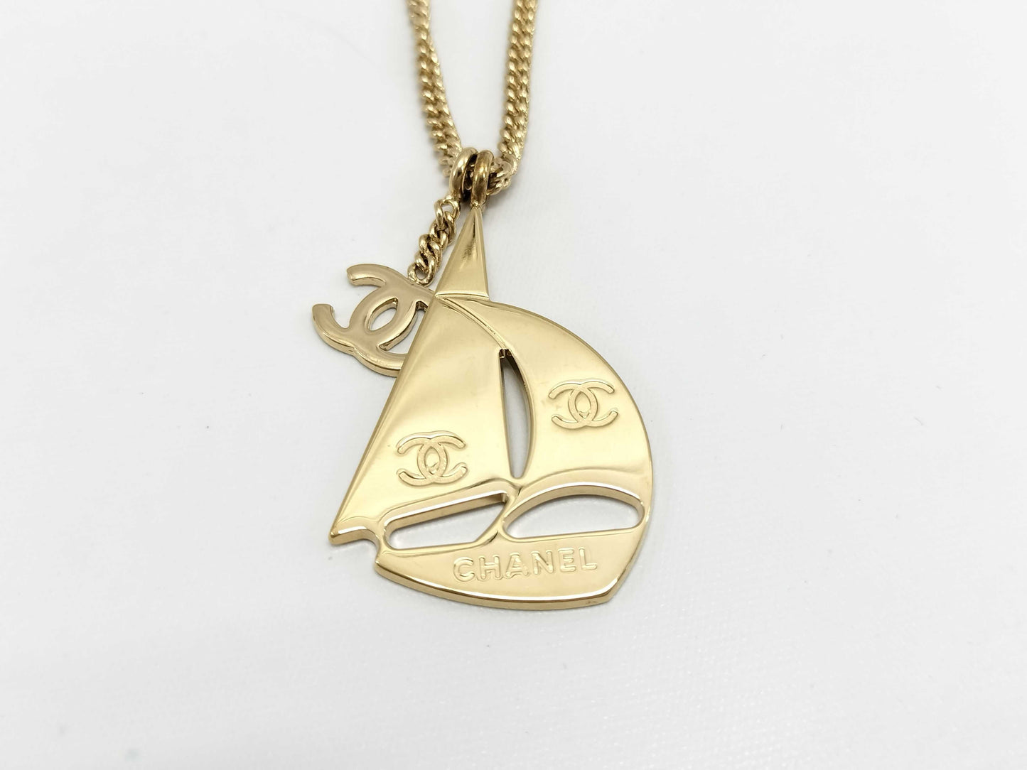 CHANEL Coco Mark Yacht 02S Necklace
