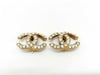 CHANEL Coco Mark Rhinestone 02A Earrings