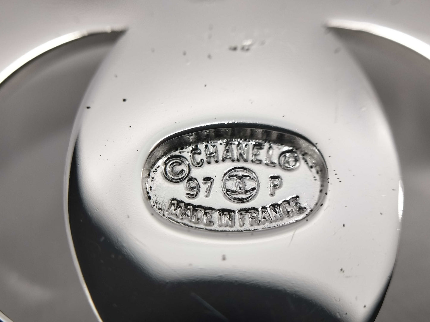 CHANEL Coco Mark Turn Lock Earrings 97P Earrings