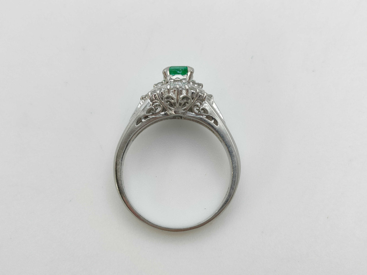 E0.37ct D0.37ct PT900 6.5g Ring