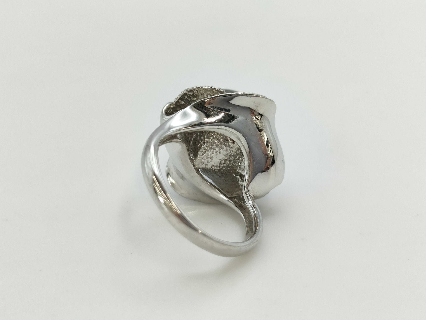 Pearl diameter: approx. 13.2*12.6mm, D0.02ct, PT900, 15.6g, Ring