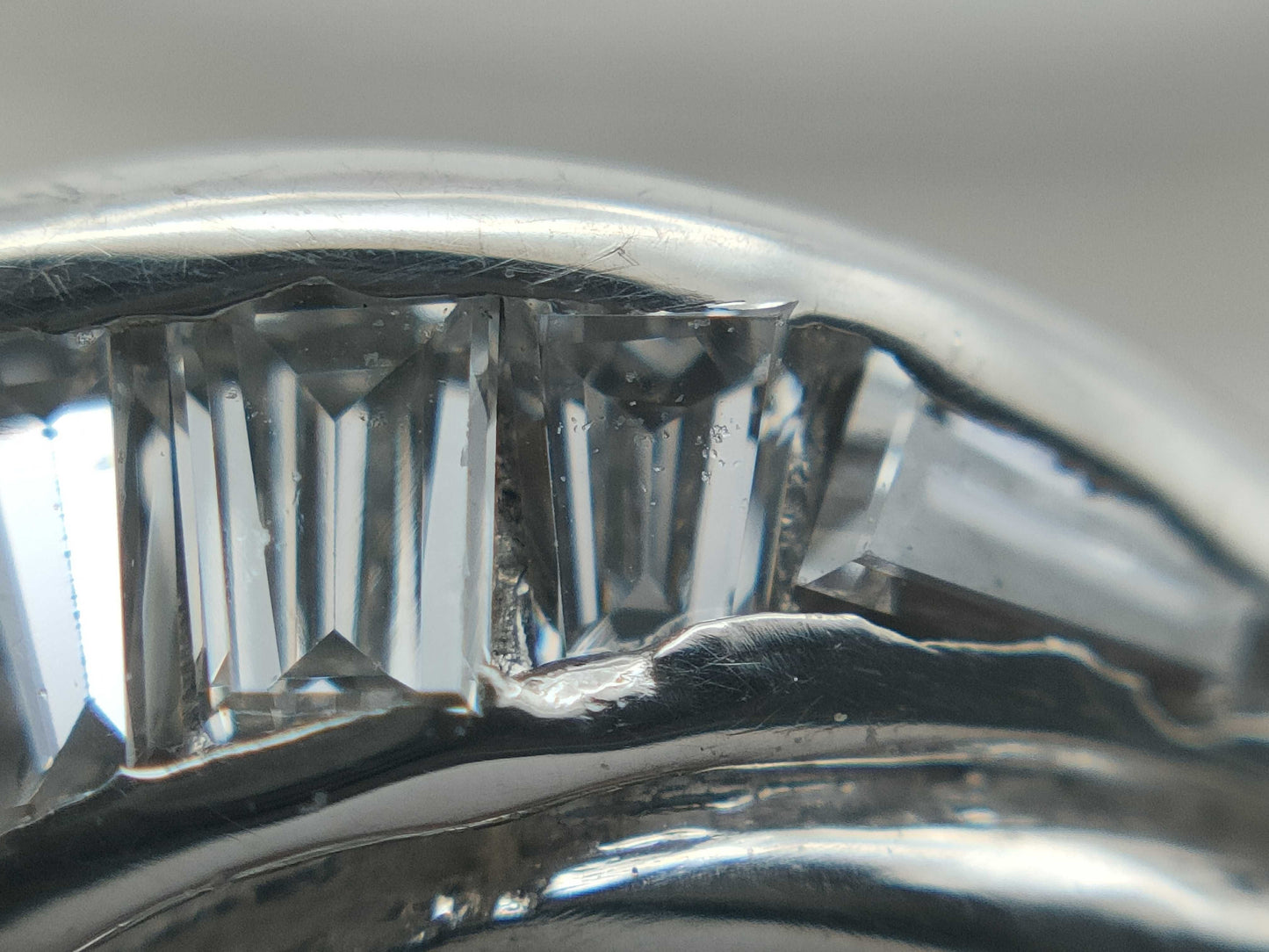 S2.58ct D1.34ct PT900 12.4g Ring