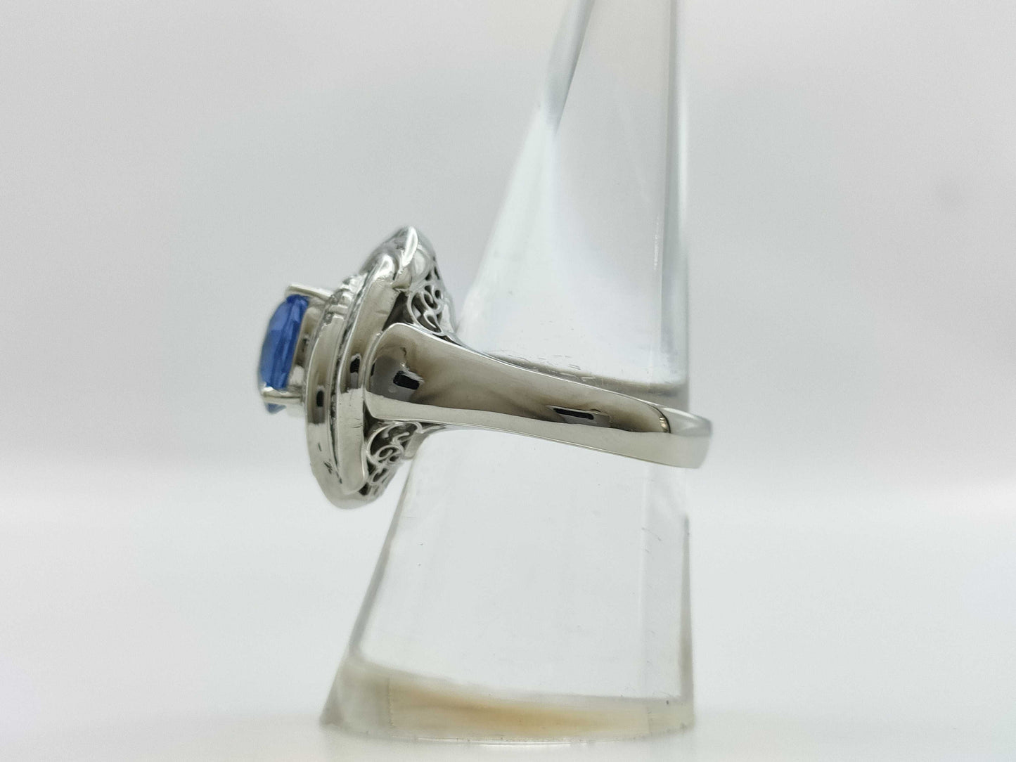 S2.58ct D1.34ct PT900 12.4g Ring