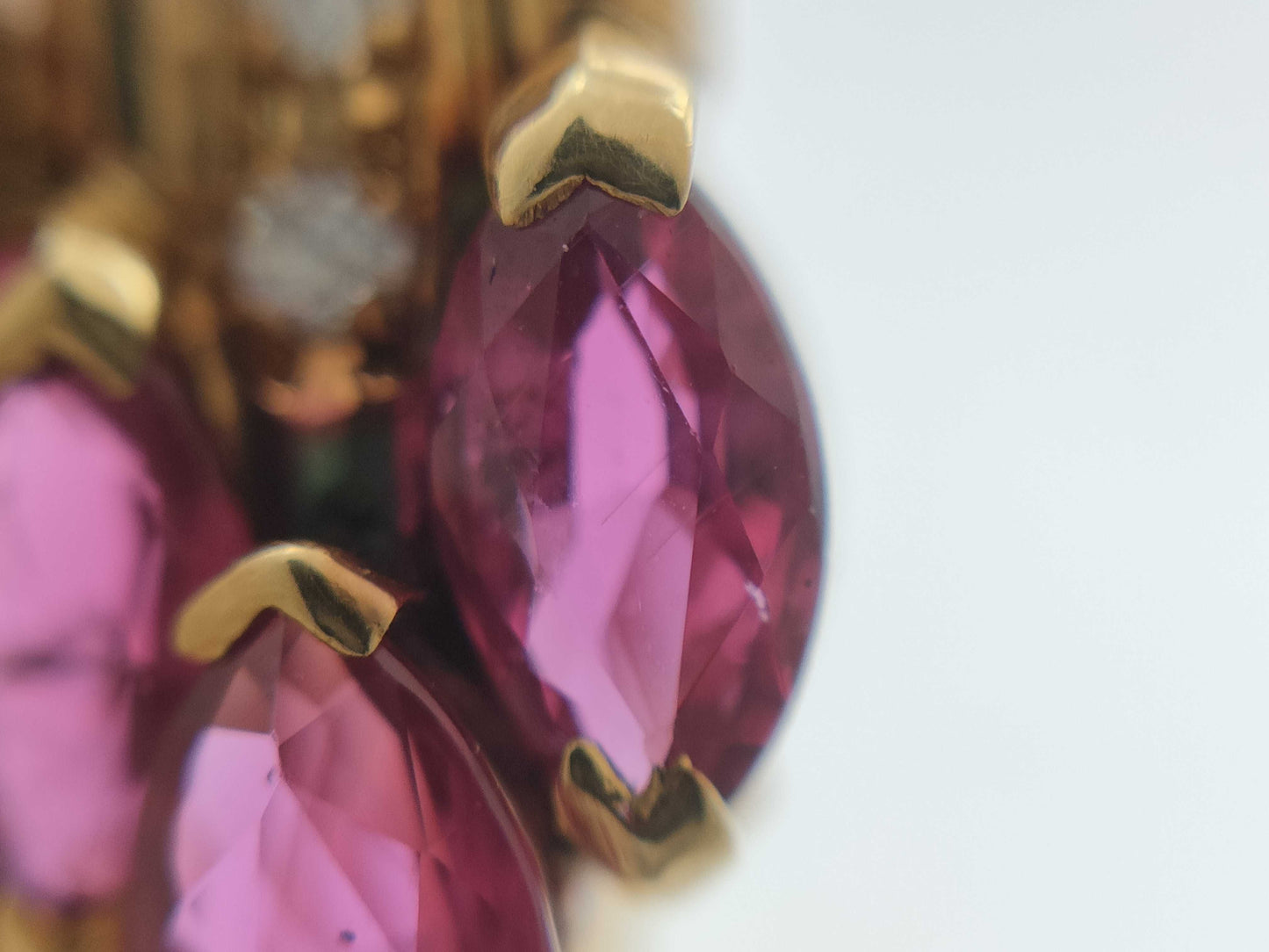 R1.23ct D0.06ct K18 9.8g Necklace