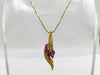 R1.23ct D0.06ct K18 9.8g Necklace