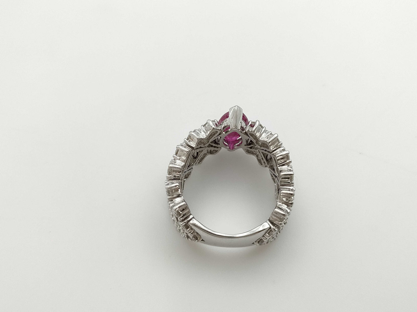 R1.7ct D3.35ct 750 9.6g Ring