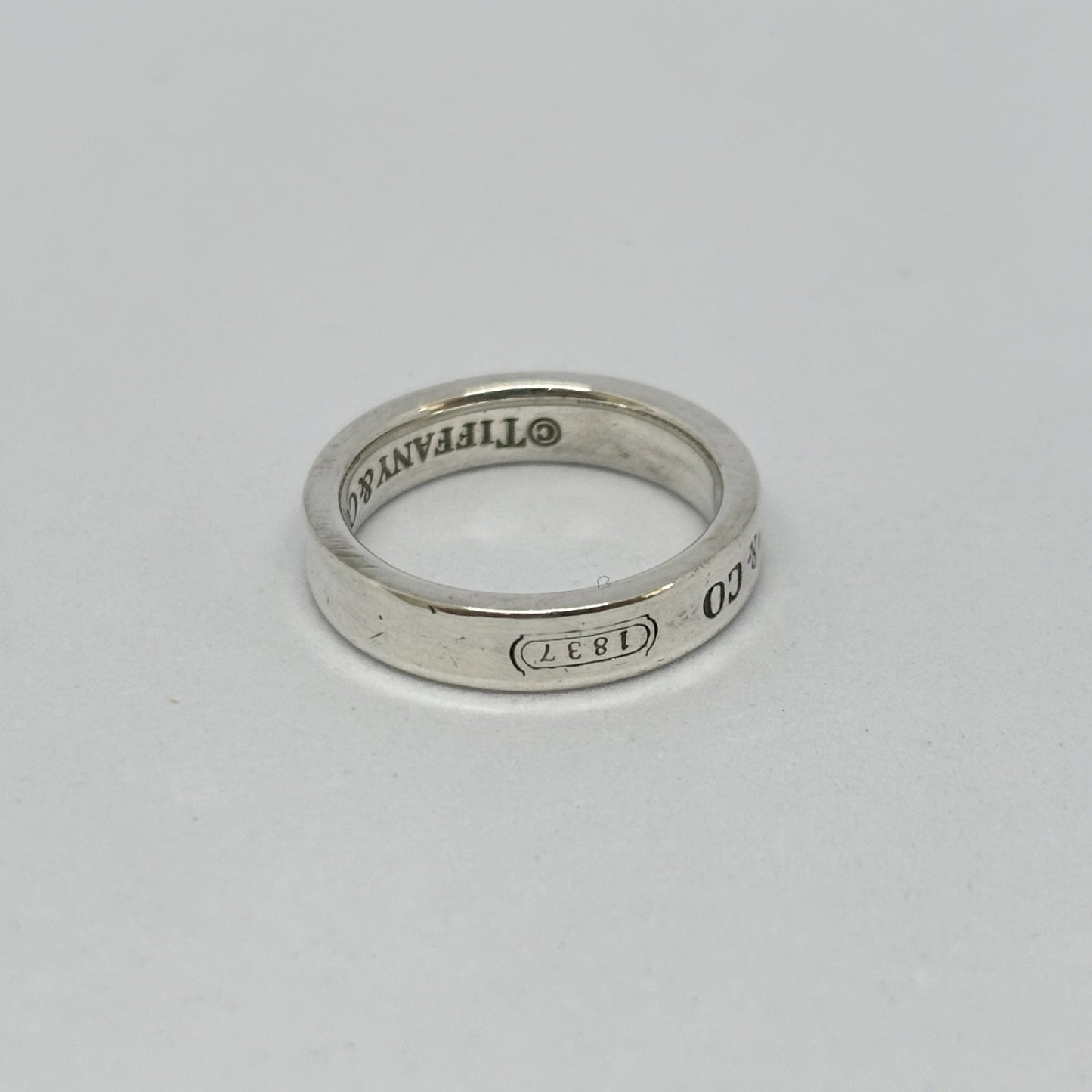 Tiffany & Co. Tiffany Narrow Ring, Narrow, 1837, Sterling Silver, 925, 3.5g