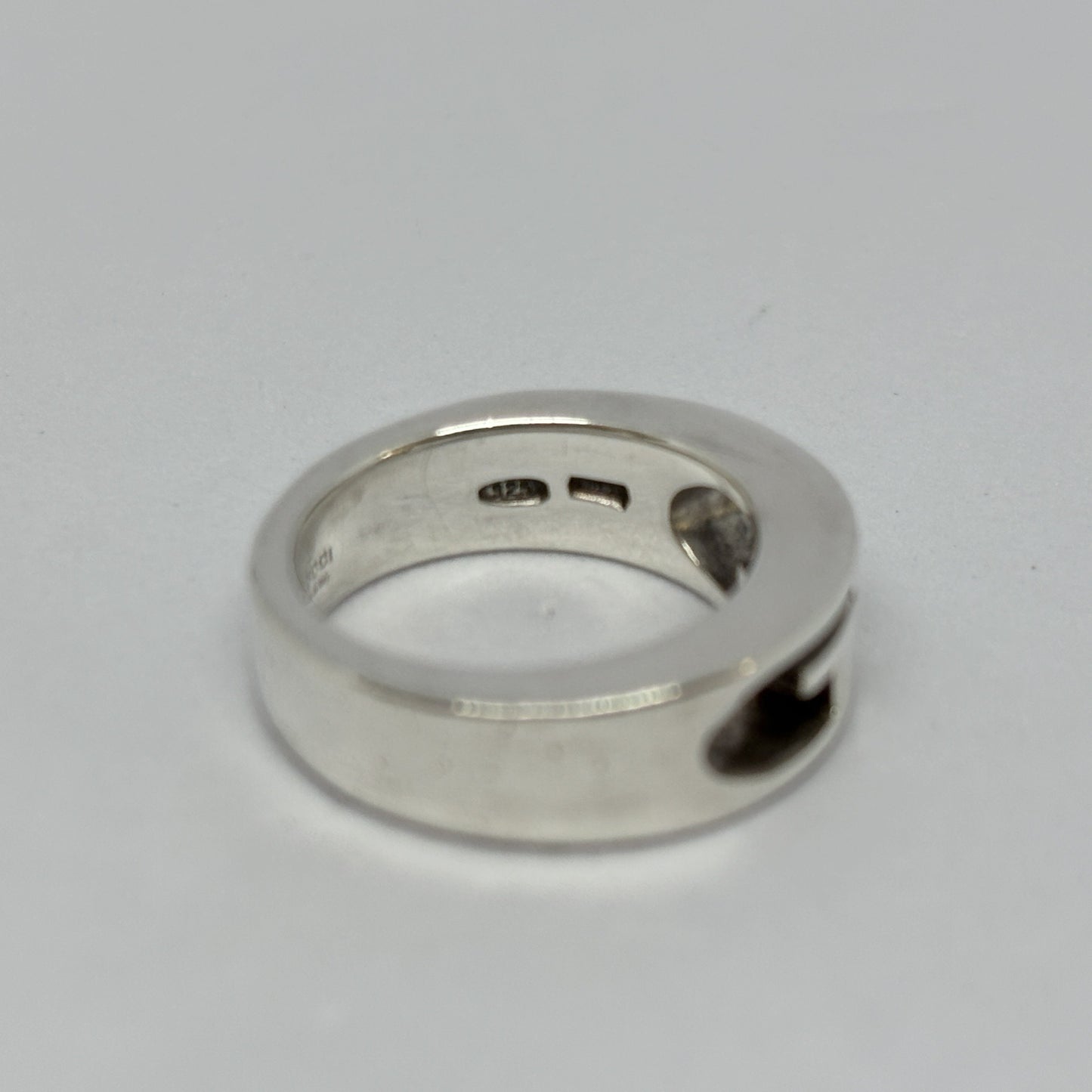 GUCCI GUCCI Double G Ring, Silver 925, 6.3g