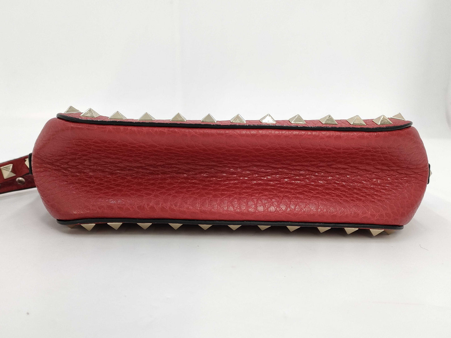 Valentino Garavani Studded Red Shoulder Bag