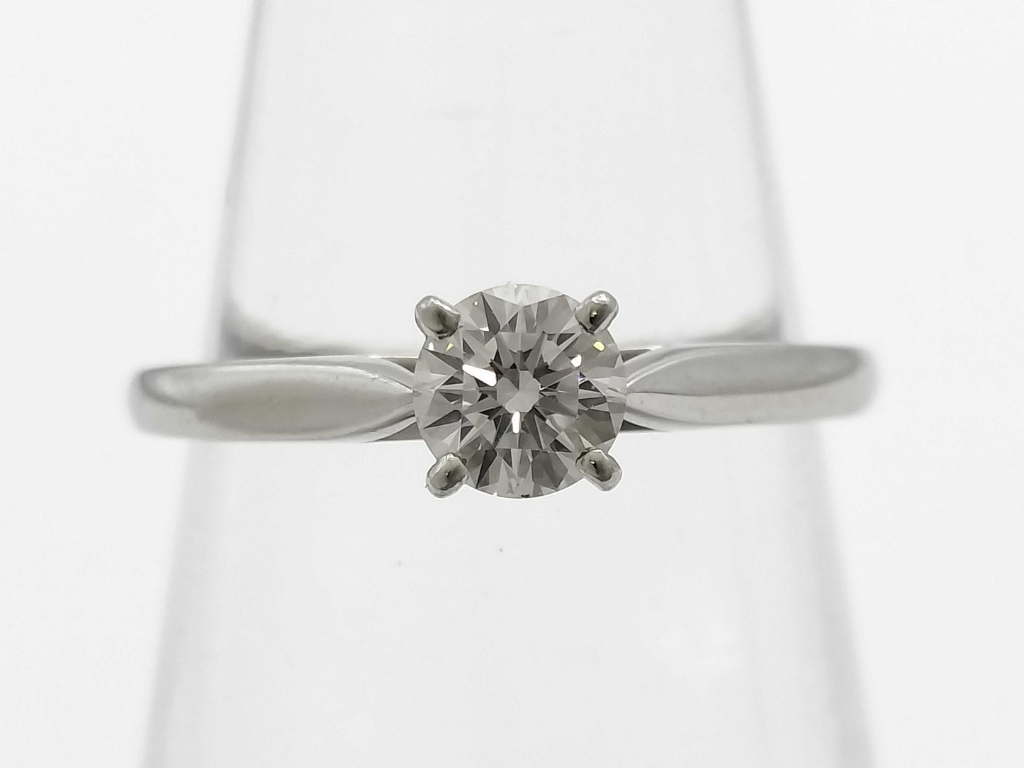 Cartier Solitaire #45 D0.29ct Pt950 2.0g Ring