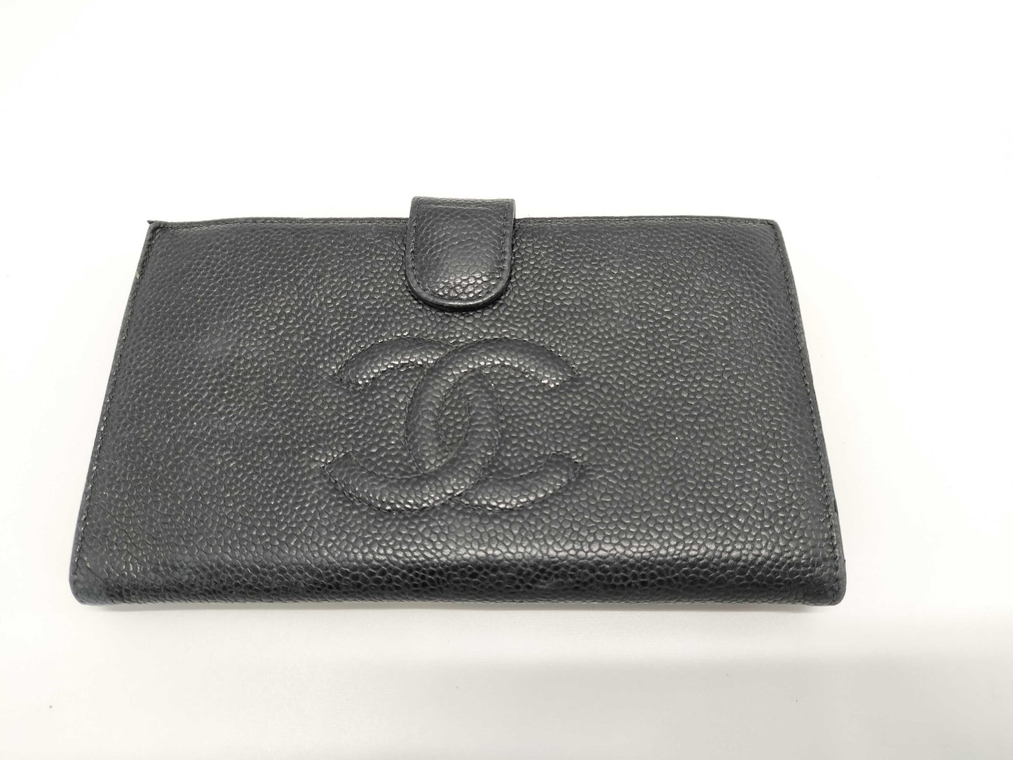 CHANEL Caviar Leather Bifold Wallet