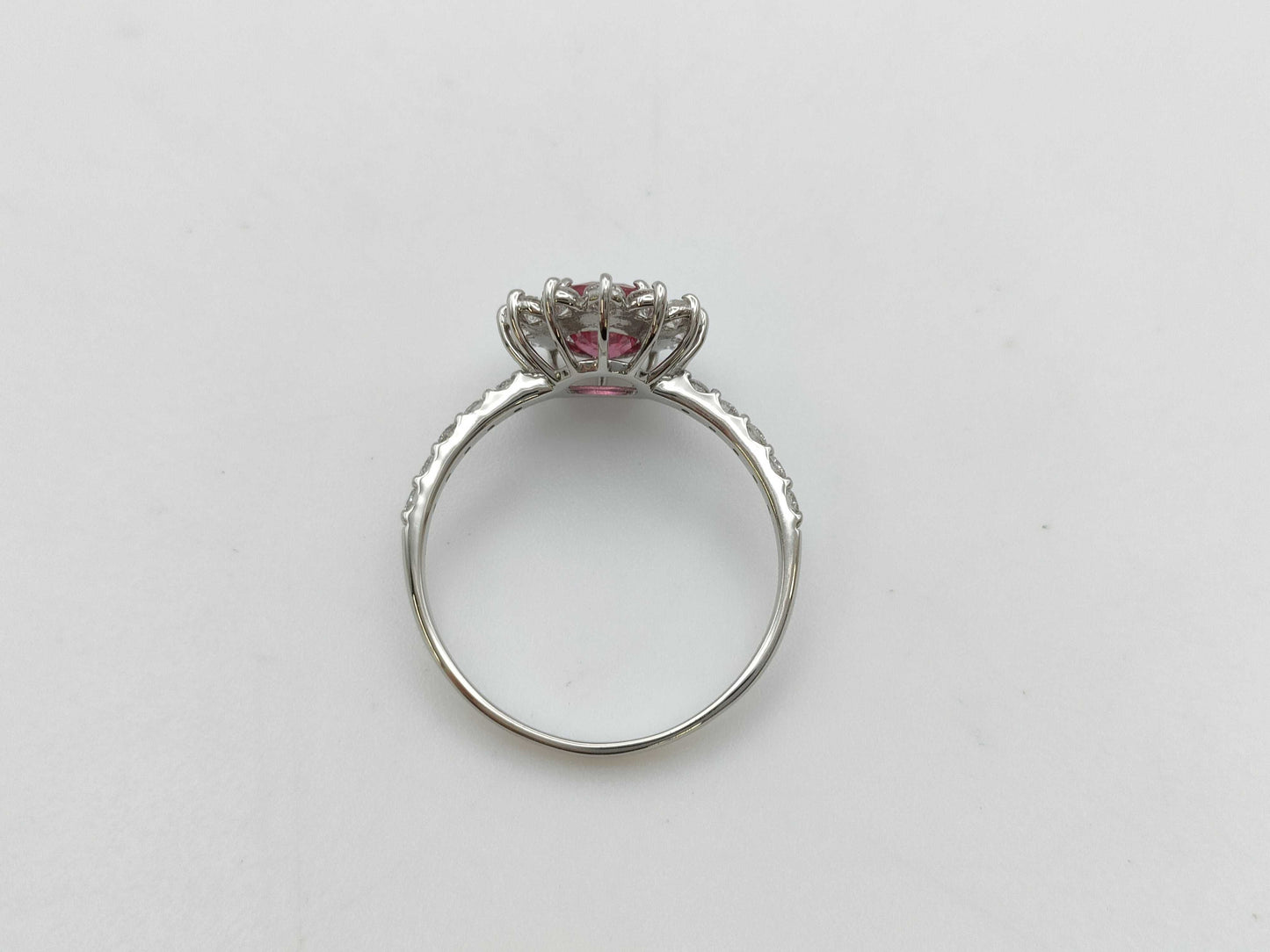 R1.10ct D0.67ct PT900 2.7g Ring