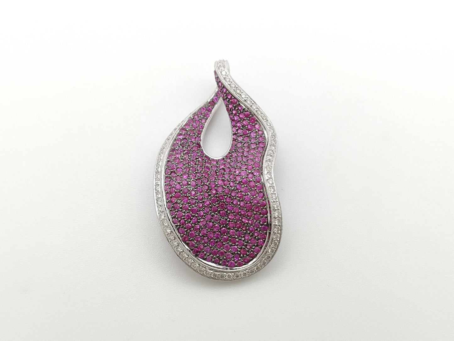R3.70ct D0.75ct K18 11.7g Pendant Top