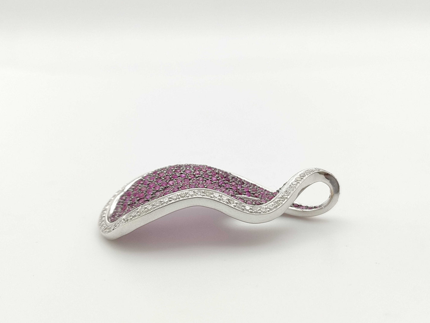 R3.70ct D0.75ct K18 11.7g Pendant Top