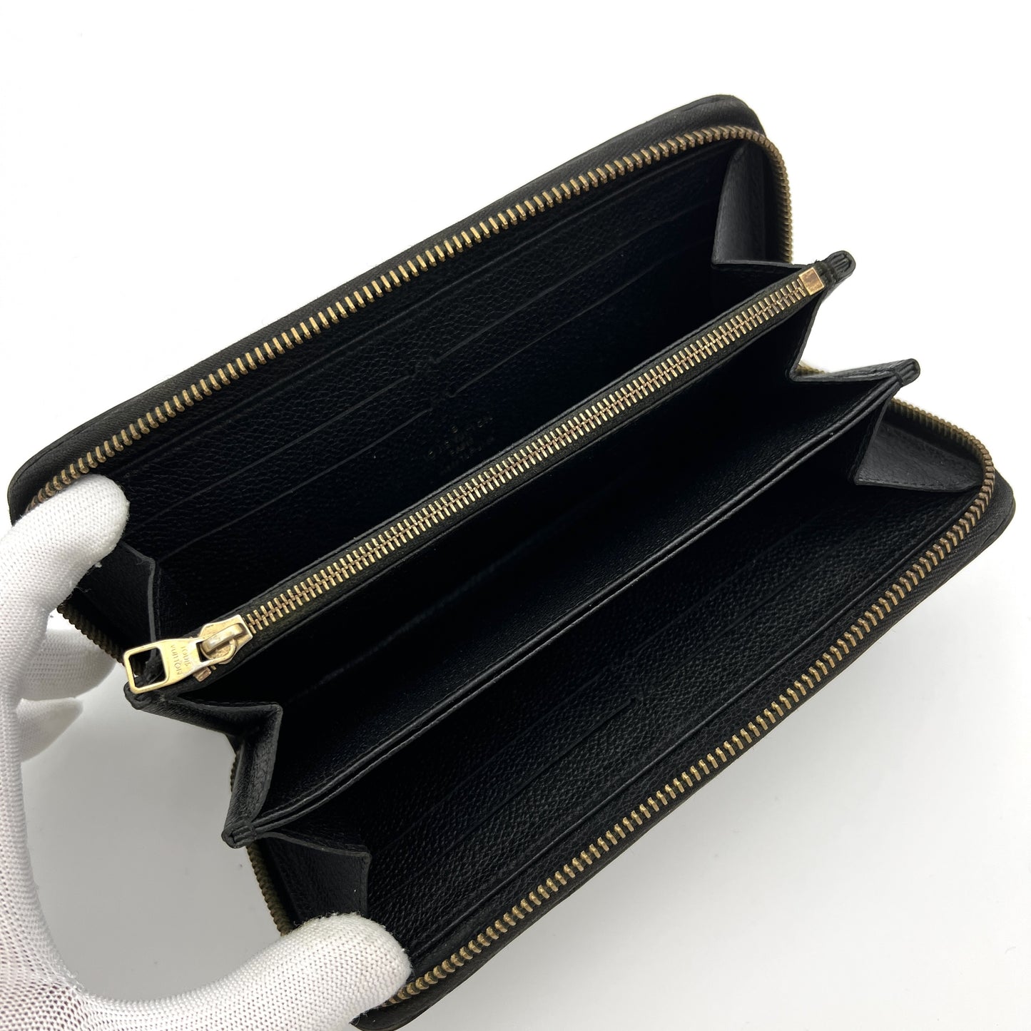 LOUIS VUITTON Louis Vuitton Monogram Empreinte Zippy Wallet