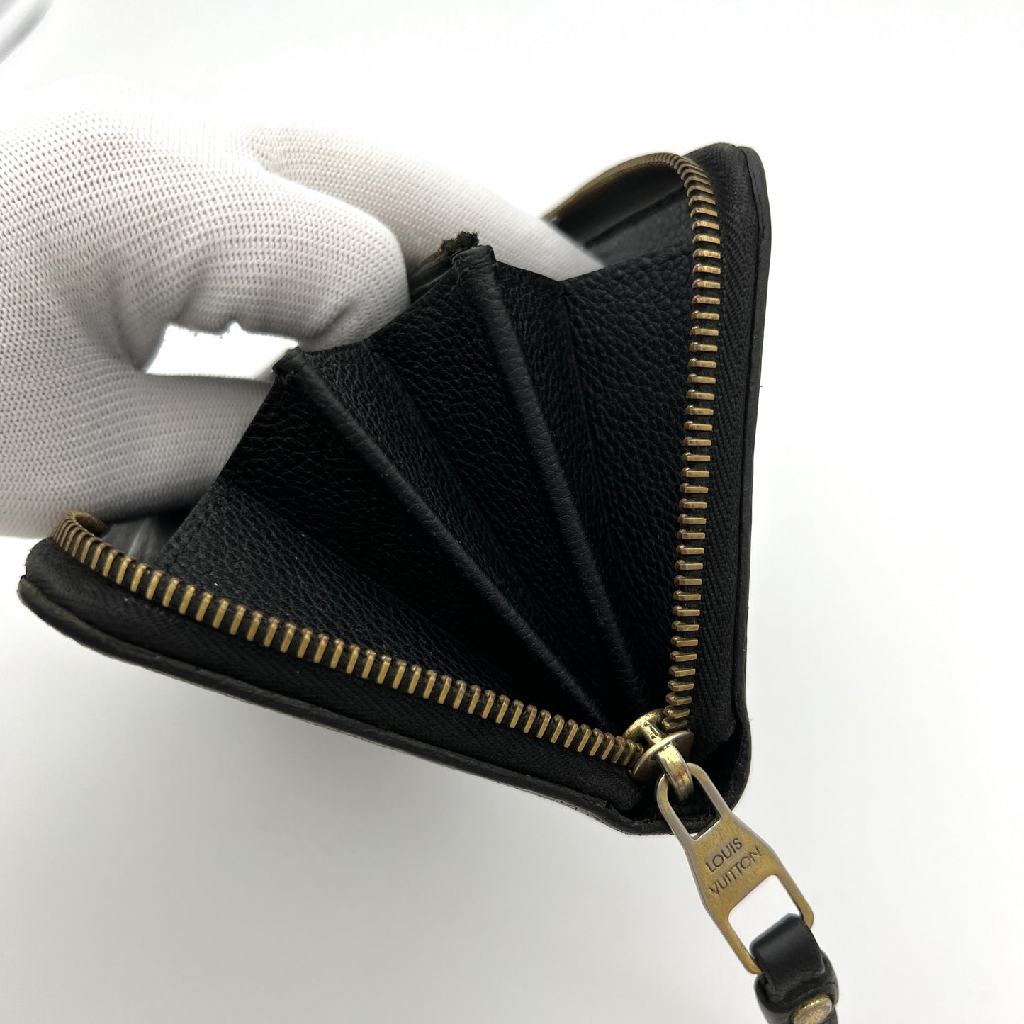 LOUIS VUITTON Louis Vuitton Monogram Empreinte Zippy Wallet