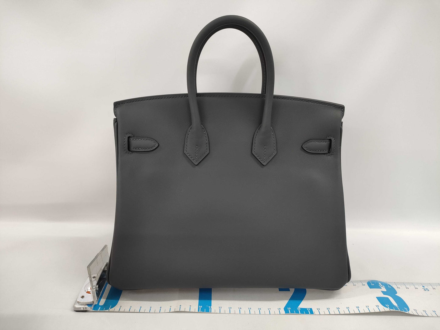 HERMES Birkin 25 in Swift Leather, Grimisty, Champagne Gold Hardware, K Stamped Handbag