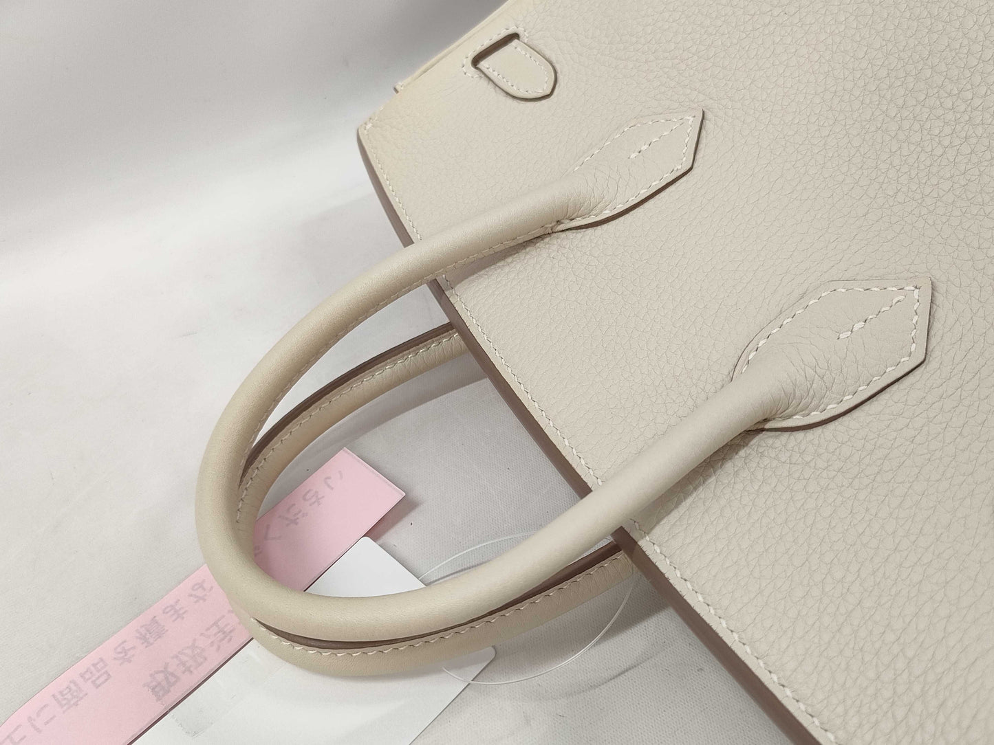 HERMES Birkin 25 Togo Crepe GP B Stamp Handbag