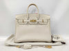 HERMES Birkin 25 Togo Crepe GP B Stamp Handbag