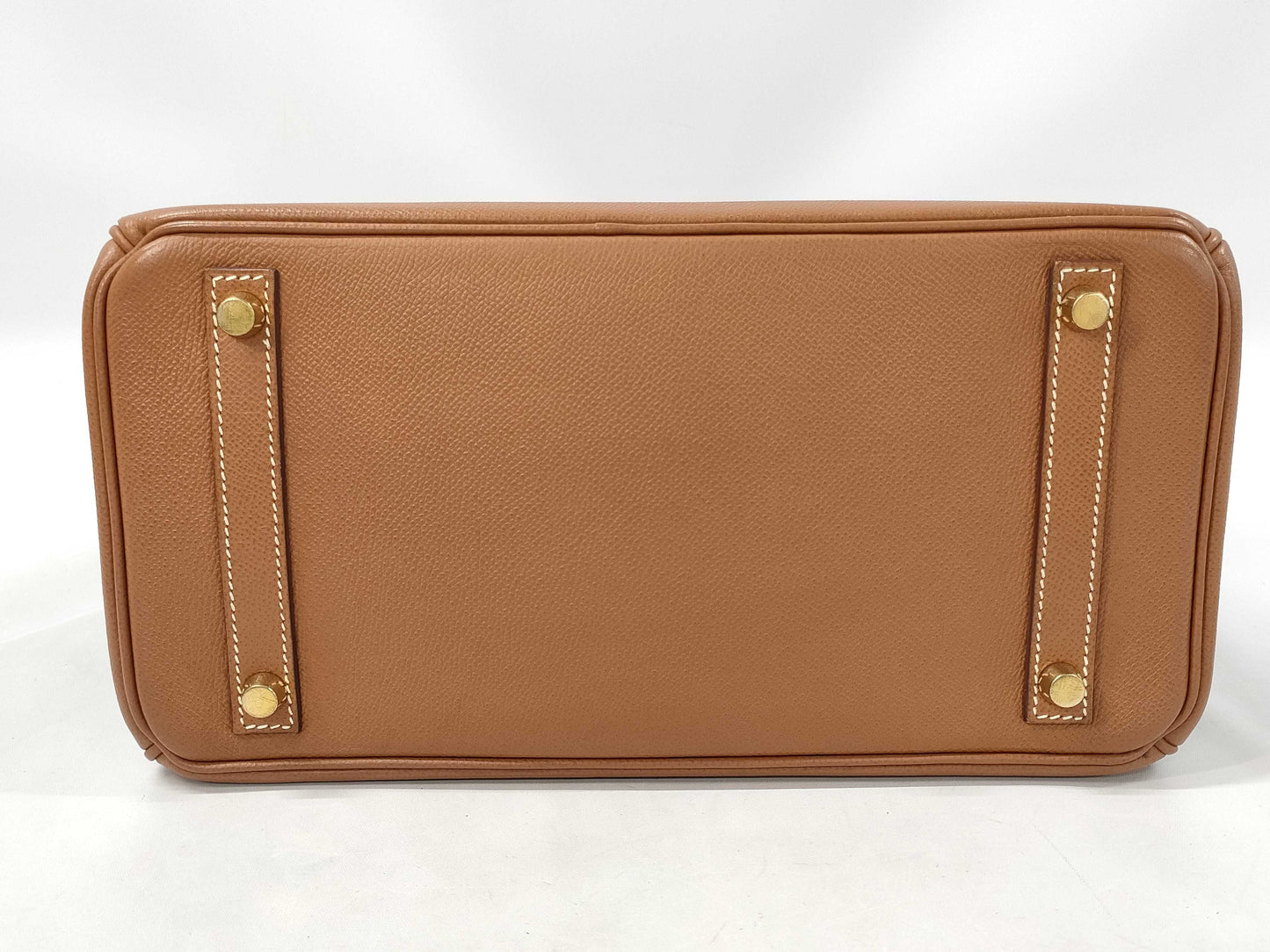 HERMES Birkin 30 Epsom Leather Gold GP Handbag with G Stamp