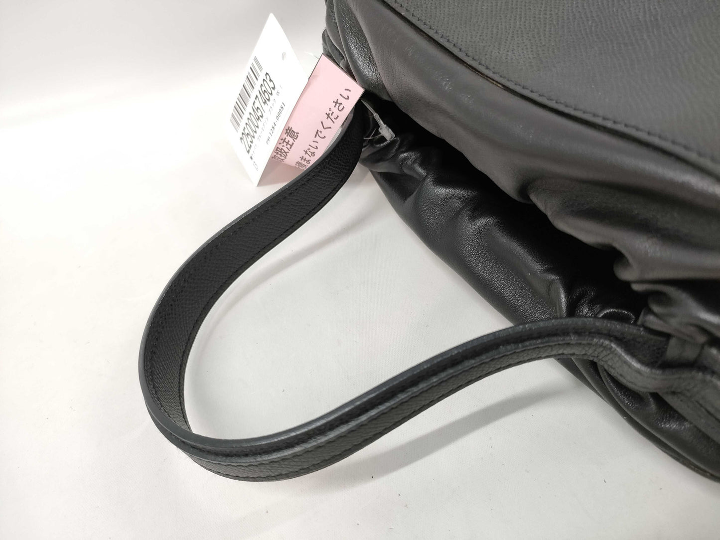 HERMES de Paris Epsom Black Stainless Steel Handbag with J Stamp