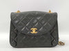 CHANEL Jeweled Chain Shoulder Bag, Lamb, Black, GP