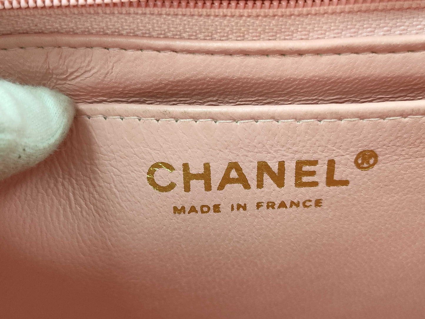 CHANEL Minimato Caviar Pink GP Shoulder Bag