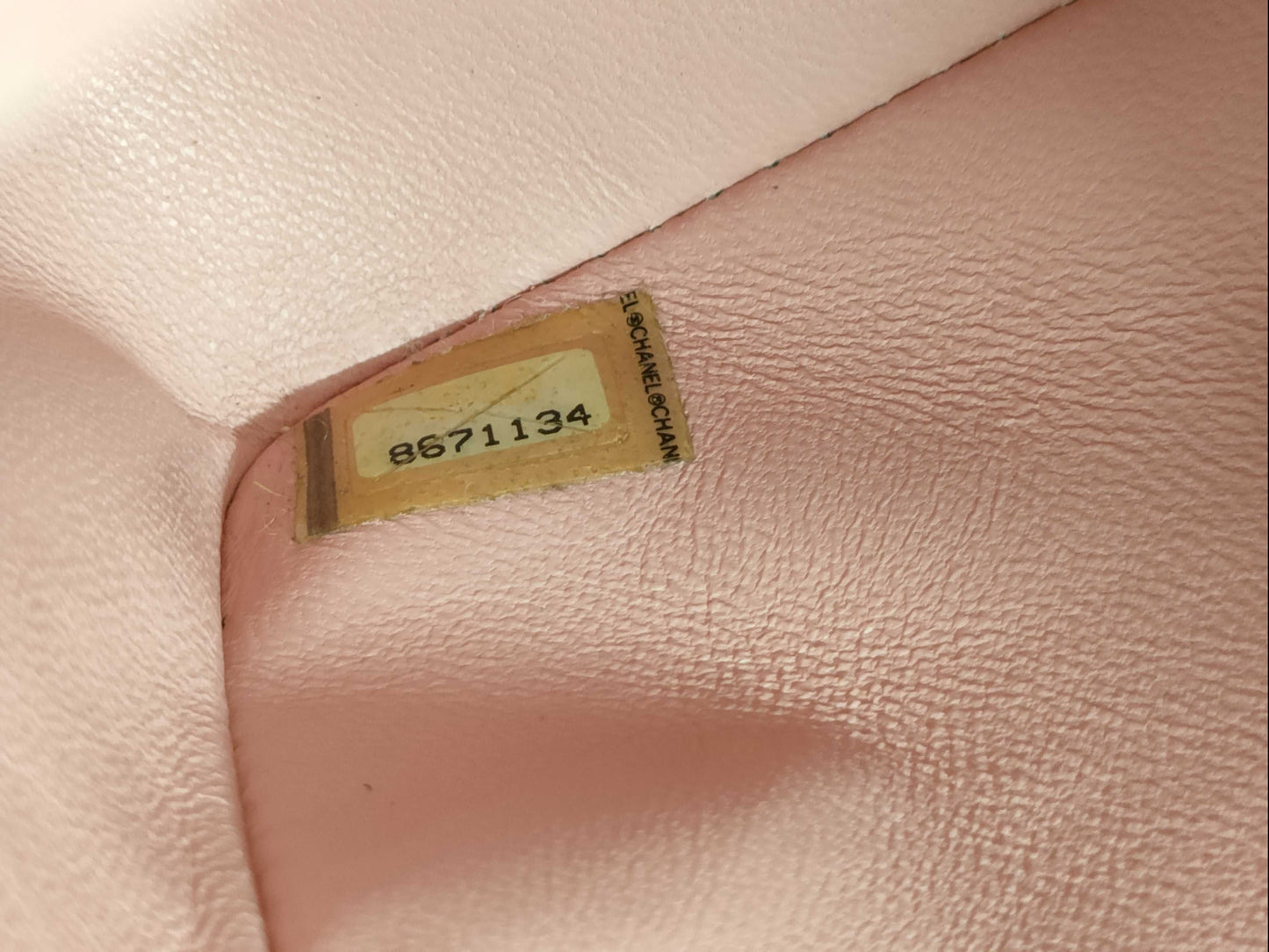 CHANEL Minimato Caviar Pink GP Shoulder Bag