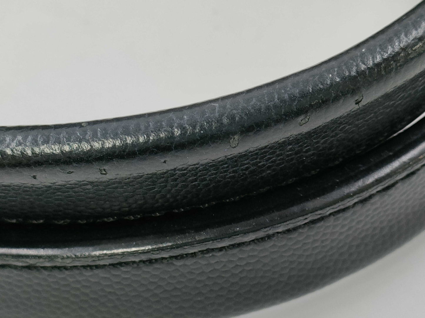 CHANEL Deauville Studded Calfskin Black GP Tote Bag