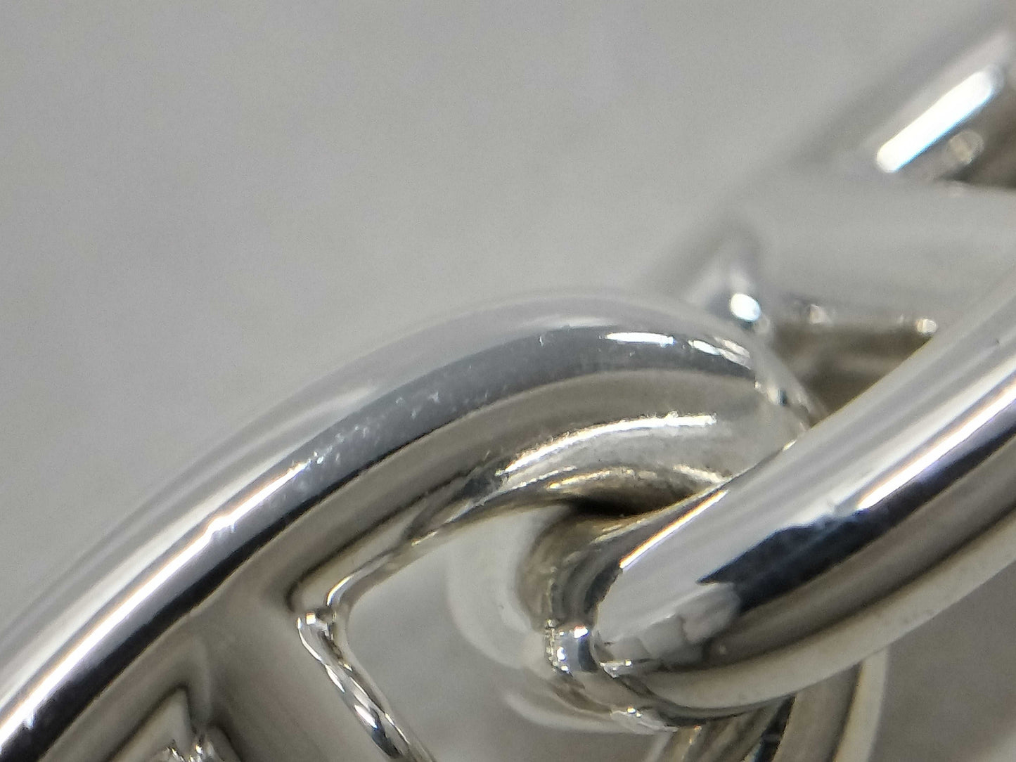 HERMES Chaine d'Ancre PM 16-Link Bracelet in Silver