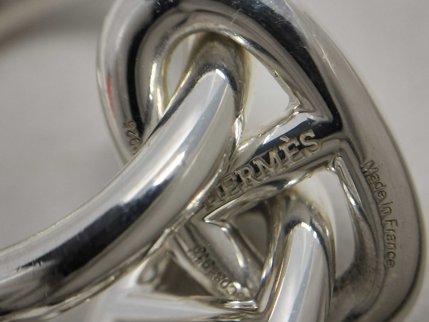 HERMES Chaine d'Ancre PM 16-Link Bracelet in Silver