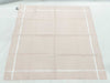HERMES Handkerchief H Relief Cotton Rose Clair Other Accessories